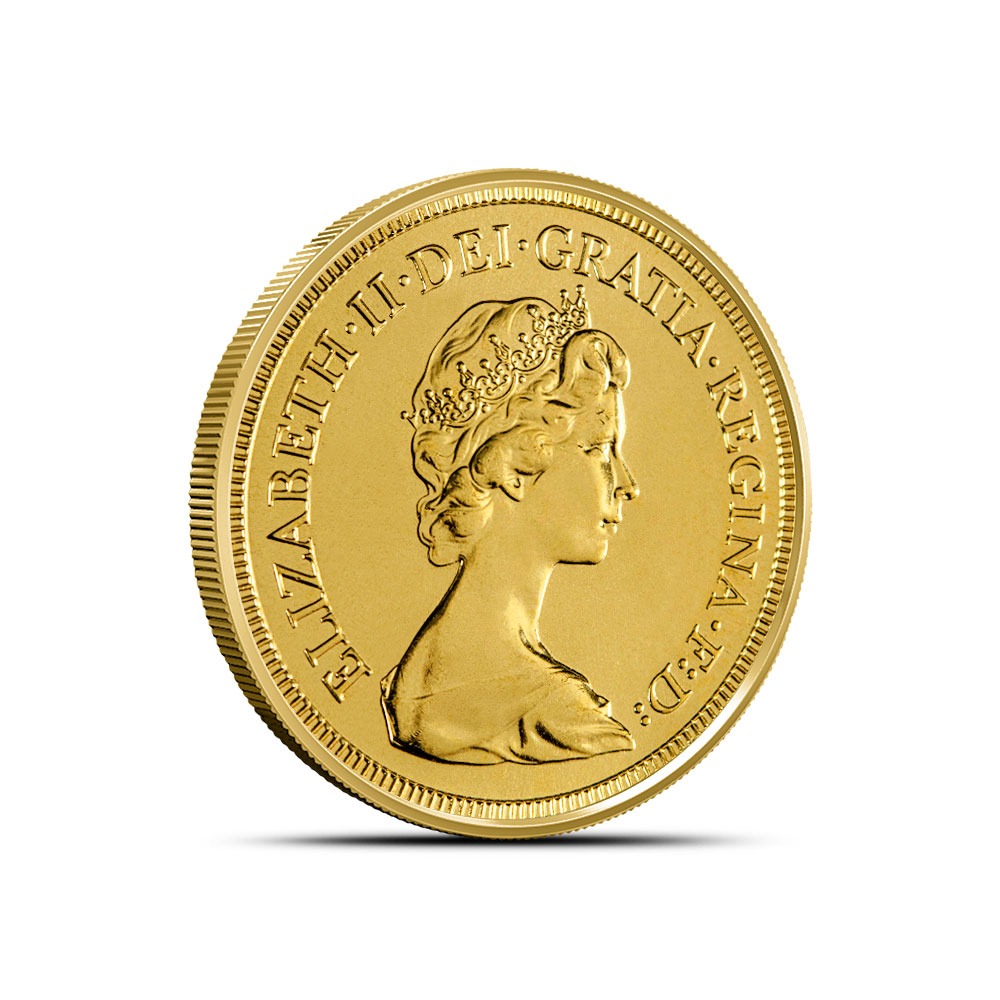 Buy Great Britain Gold Sovereign Coin - Queen Elizabeth II (1957-1968, BU) - Image 2