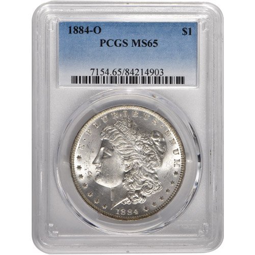 Morgan Silver Dollar 5-Coin Set PCGS MS65 (1878-1904) - Image 3