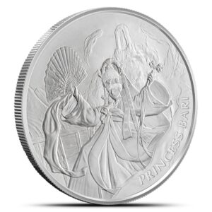 1 oz South Korean Silver Princess Ba