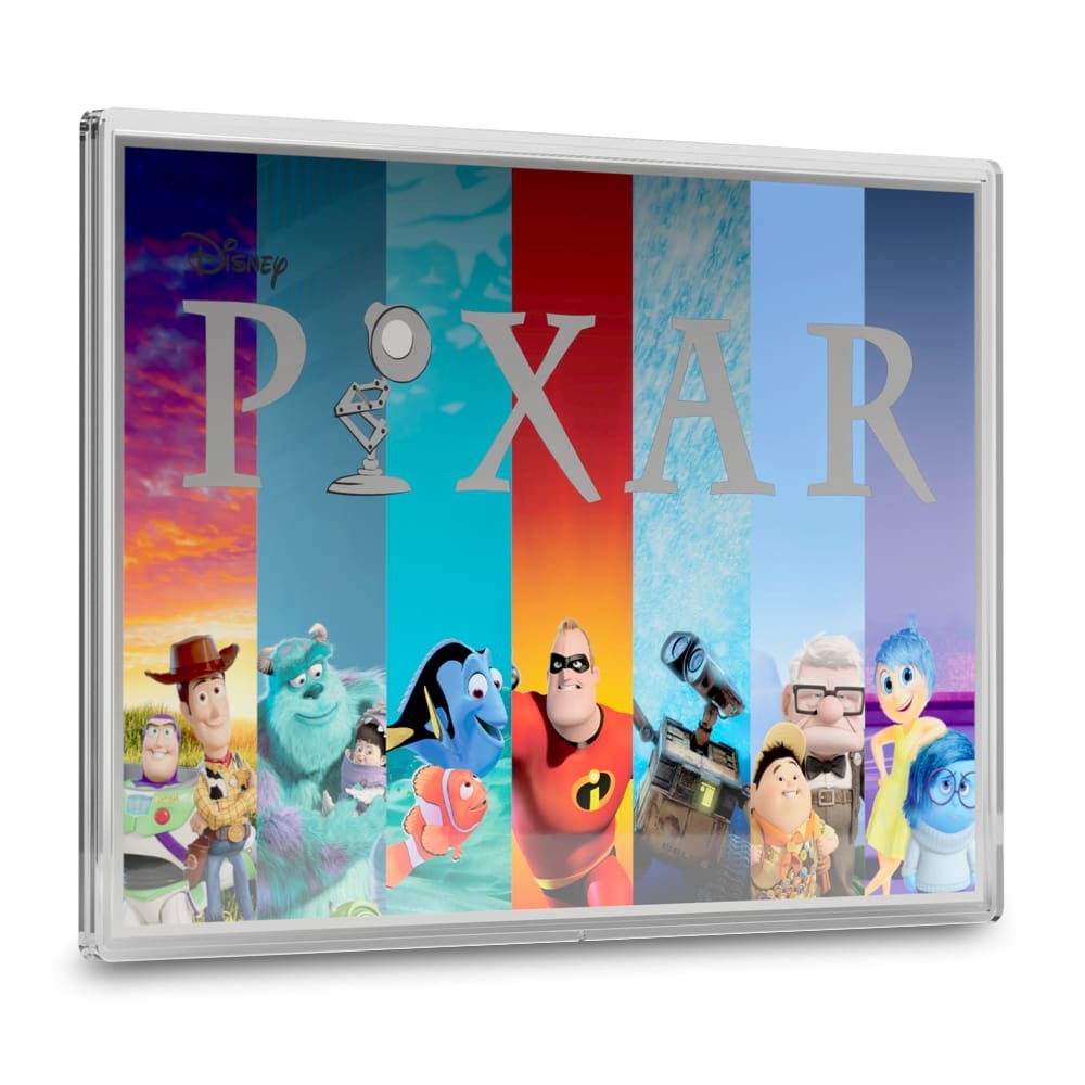 2026 1 oz Proof Colorized Niue Silver Pixar 40th Anniversary Foil (Box + CoA) - Image 2
