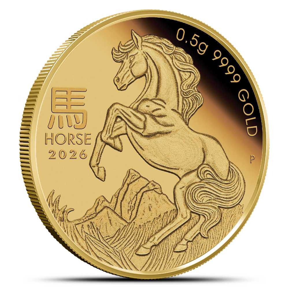 2026 1/2 Gram Australian Gold Lunar