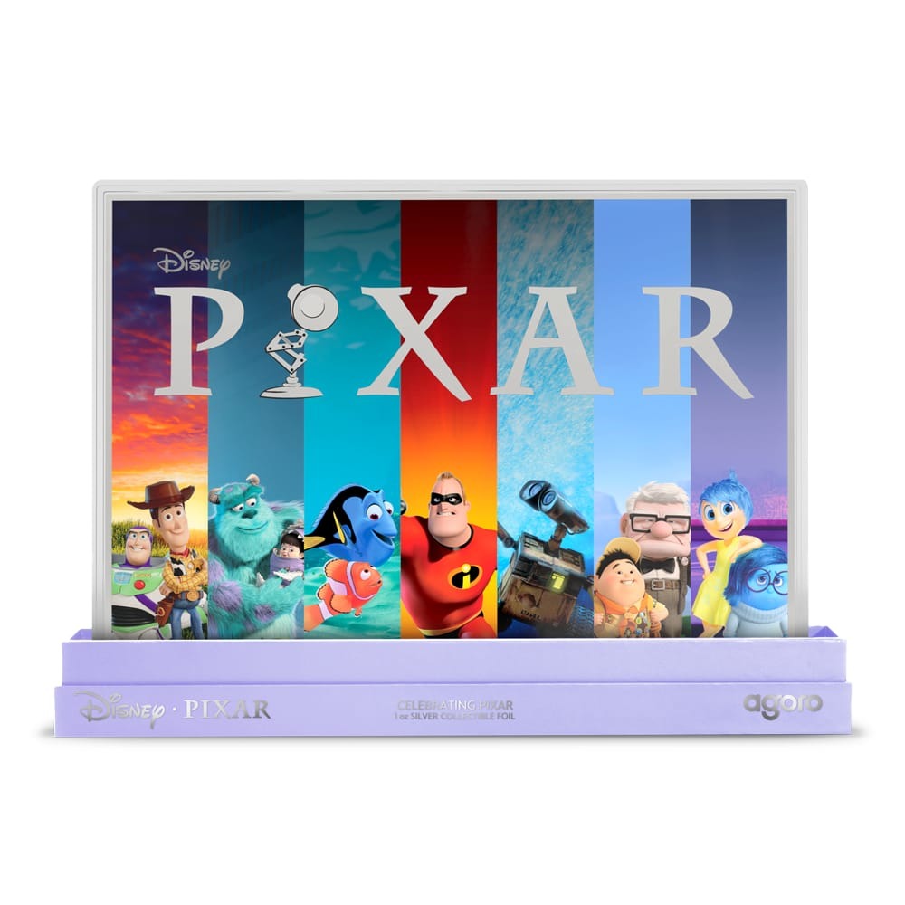 2026 1 oz Proof Colorized Niue Silver Pixar 40th Anniversary Foil (Box + CoA) - Image 5