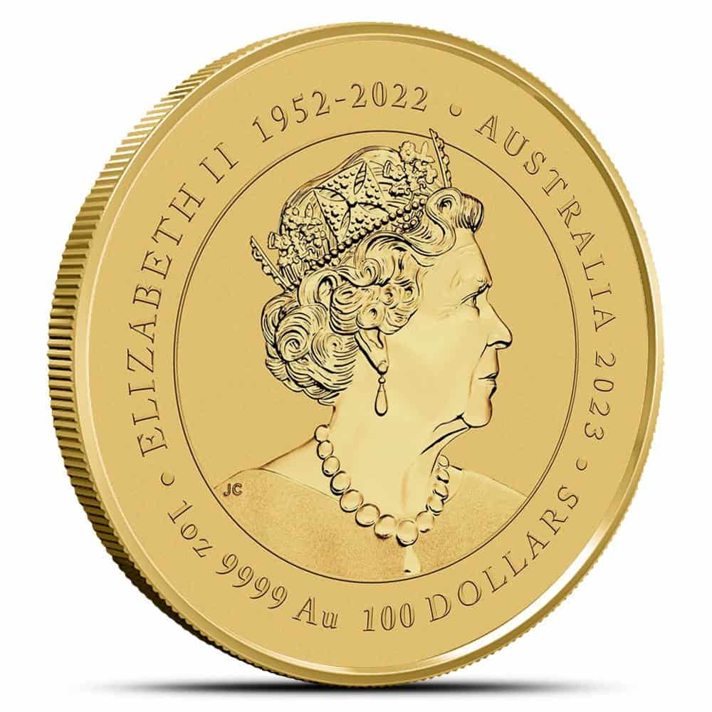 2023 1 oz Australian Gold Chinese Myths & Legends Phoenix Coin (BU) - Image 2