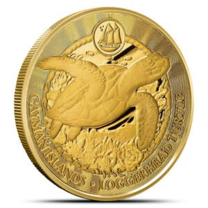 1 oz Cayman Islands Gold Sea Life