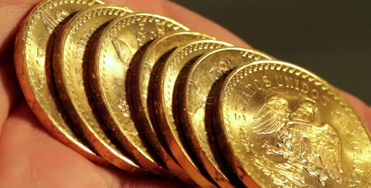 Gold Mexican Pesos