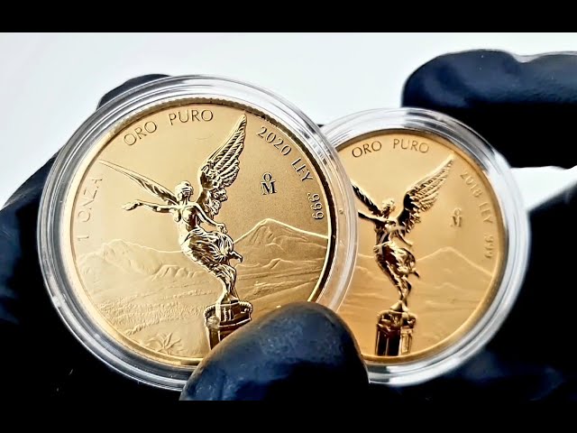 Reverse Proof Mexican Gold Libertads